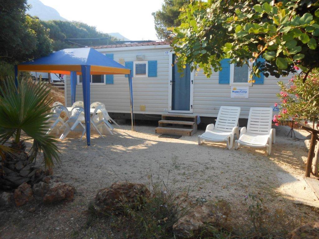 Happy Camp Mobile Homes In El-Bahira Camping Village San Vito Lo Capo Bagian luar foto